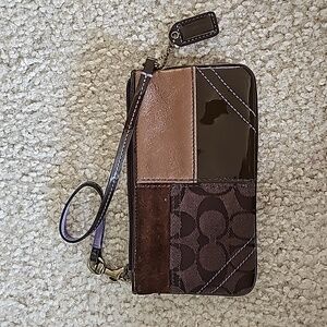 Coach Wristlet in Multiple Fabrics